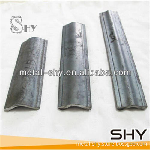 Hot-rolling Cap Rail stair railings wrought iron handrailing
